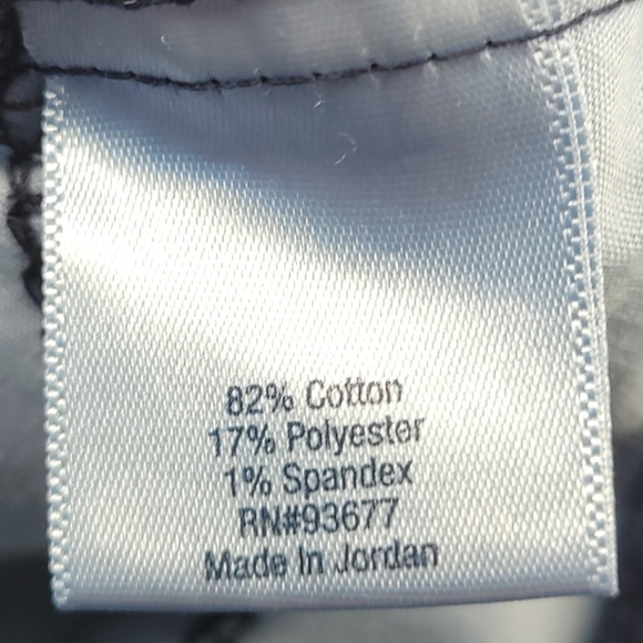 St. John's Bay Capri Women's Dark Wash Blue Denim Jeans Size 10 - Picture 9 of 12